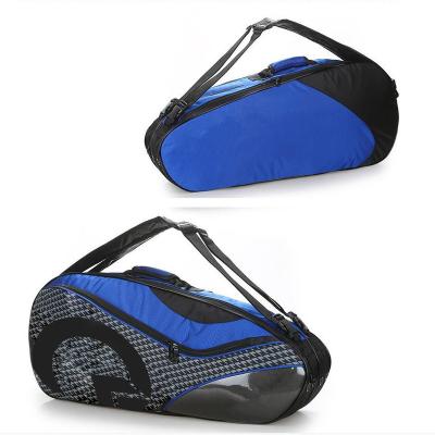 China OEM Racket Badminton Tennis Paddle Bag With Shoes Compartment 75*20*35cm for sale