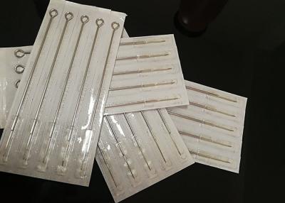 China 100% EO GAS Traditional Tattoo Needle For Tattoo Eyebrow Machine / Long Time Using for sale