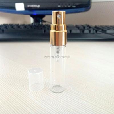 China Personal Care Pump Sprayer Atomizer 2ml 3ml 5ml 8ml 10ml Aluminum Spray Perfume Cosmetic Glass Spray Bottle for sale