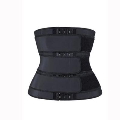 China Top Plus Size Women Body Shaper Selling Fat Burner Shaperwear 3 Waist Trainer Corset Boneless Neoprene Waist Trainer for sale