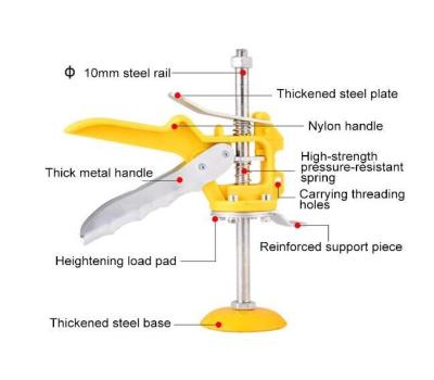 China EUROPEAN high and low porcelain wall floor fit free installation leveling system of tile tools for sale