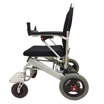 China Electric Aluminum Alloy Foldable Lightweight Electric Wheelchair Power Folding Electric Wheelchair Remote Control Wheelchair for sale