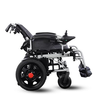 China Foldable Electric Handicapped Folding Motorized Power Electric Wheelchair Automatic Wheelchair For Handicapped for sale