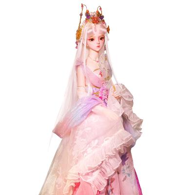 China stuffed & Plush Little Qiao Antique Toy Three Kingdoms Doll 60cm Doll Simulation Doll Set Girl Toy for sale