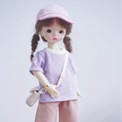 China stuffed & Full Set Toy Lifelike Fashion Girl Doll Plush Toy Jointed Dolls Kids Toys For Girl Birthday Gift for sale