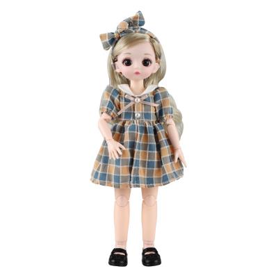 China stuffed & Plush Toy Hot Sale 31cm Dress Up Doll Princess Doll Set Gift Ornaments Play House Girl Toy for sale