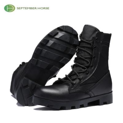 China LOQ MOQ& good price combat shoes army tactical boots anti-slip/comfortable army tactical military boots for sale