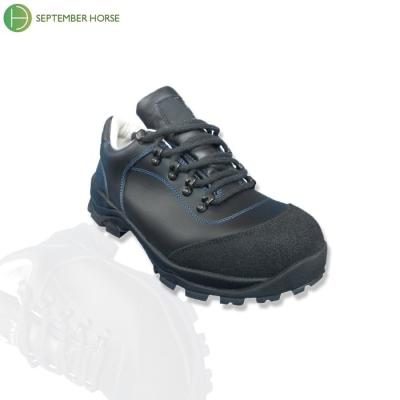 China High Quality Customized Anti - Impact / Durable / Anti - Slip Black Full Grain Jogger Steel Toe Safety Shoes Fire Retardant Leather Manufacturing for sale