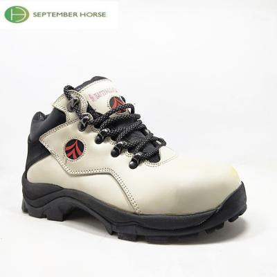 China Steel Toe Genuine Leather Steel Toe Work Safety Shoes For Women for sale