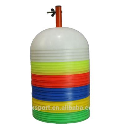 China PE ZLEXN PE Football Agility Training Marker Plastic Cone Dome Disc For Sale for sale