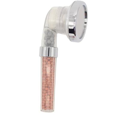 China Functional PC And ABS Plastic Three Functional High Water Pressure Filter Handheld Shower Head for sale