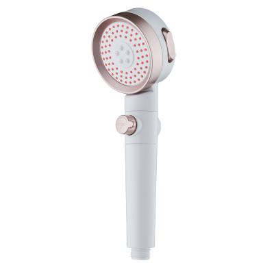 China With Cixi ABS Three Functions SPA High Pressure Water Saving Bathroom Adjustable Hand Shower Head for sale