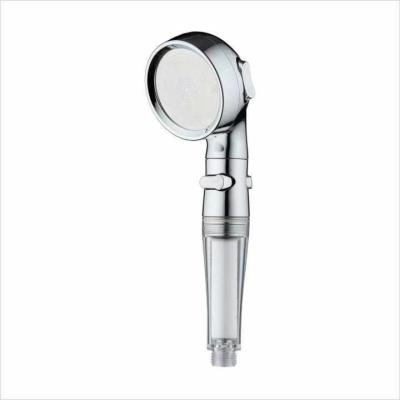 China Without Switch Multifunctional ABS Water-saving High Pressure Shower Head With Water OFF Key for sale