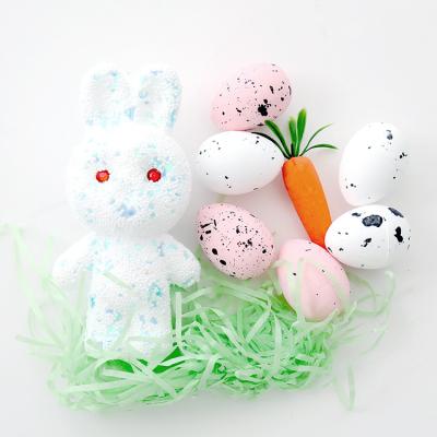 China Newest Lovely Colorful Factory Doll Rabbit Easter Bunny Toy Ornaments Home Decorations Radish Bunny Egg for sale