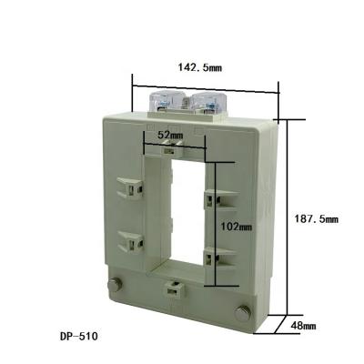 China Low Voltage Split Core Current Current Transformer DP510 Clamp-on Single Toroidal Surface Split Core for sale