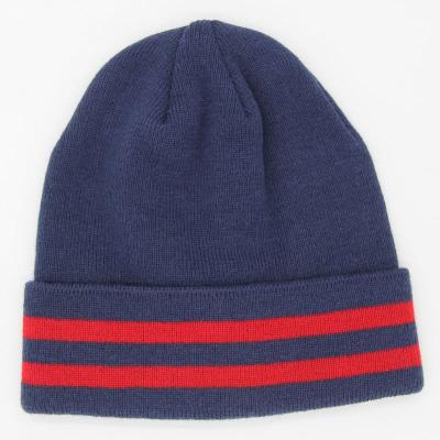 China COMMON Winter Hats Knit Beanie Plain Dyed Custom Beanie Knitted Hat 100% Acrylic Warm Knitted Beanie Hats for sale