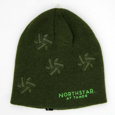 China JOINT Unique Embossed Logo Winter Beanie Hat Fashion Sports Beanie for sale