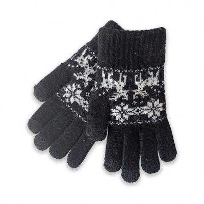 China Hot Selling Women Ladies Winter Warm Stretch Knitted Cheap Gloves Plain Gloves Price for sale