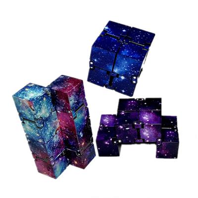 China Toy Wholesale Cheap Educational Sky Kids Stress Anxiety Relief Infinity Mini Cube for sale