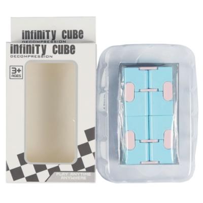 China High quality 2021 new fashion special fidgety person autism fidgety cube metal infinity cube for fidgety fidgety stress relief anti stress cube for sale