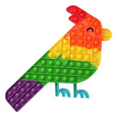 China Push Button Sounds Push Bubble Busy Person Rainbow Sensory Toys Jumbo Big GameCheckerboard Busy Person Toy for sale