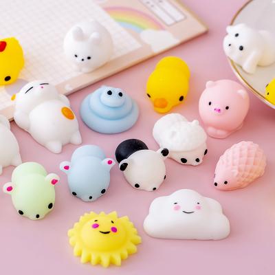 China Relieve Stress Animals Squishy Mochi Silicone Easter Squishies Cute Basket Stuffers Fillers Play for sale