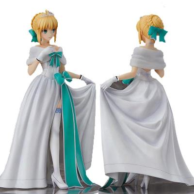 China Toy Japanese Anime FGO Fate Fate Saber Model Anime Action Figure Cartoon for sale