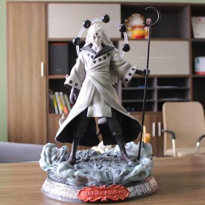 China Japan Anime Uchiha Madara Cartoon Model Toy Decoration Statue Action Figure in Box for sale