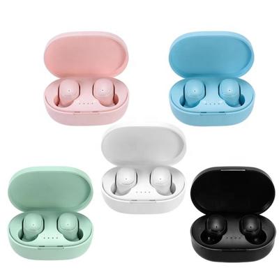 China Amazon A6s Pro Sport Mini Noise Macaron Earbuds HOT Blue Wireless Earbuds TWS Perfect Tooth Headphones For Android IOS earbuds for sale