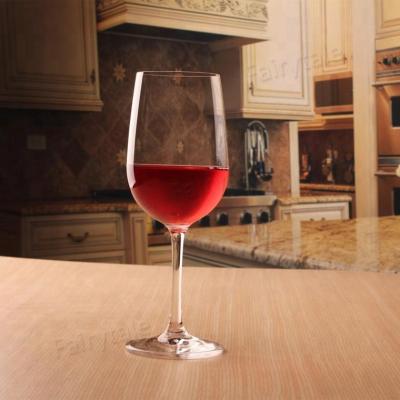 China Crystal Glassware Short Stem Red Wine Glass Heavy Short Wine Glass for sale