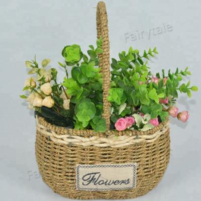 China Wholesale Viable Valentine Gift Basket Decorative Empty Baskets for Wedding for sale