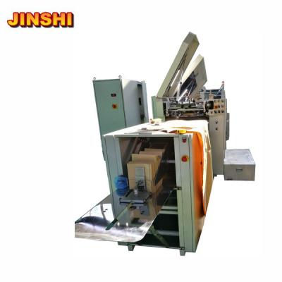 China Food Square Bottom Paper Bag Making Machine (JINSHI) for sale