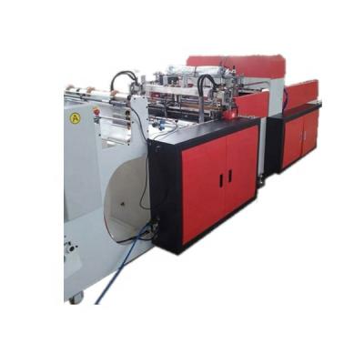 China New Hotels Condition And Type PE T Shirt Bag Bag Making Machine for sale