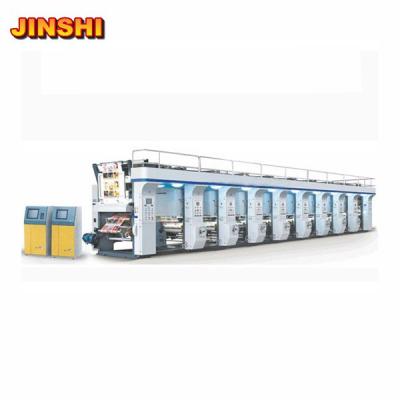 China Hotels High Speed ​​China Top 10 Automatic PET Rotogravure Engraving Intaglio Printing Press Machine 5 Color (Jinshi Brand) for sale