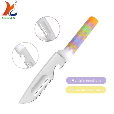 China New Viable Four In One Stainless Steel Multifunctional Fruit Planer Fish Scale Bottle Opener Peeler Fruit Knife for sale