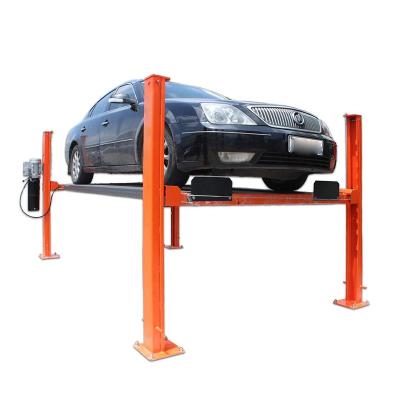 China CAR REPAIR MAINTENANCE LIFTING CE Certificated 4000kg 4 Post Hydraulic Car Lift With Factory Price for sale