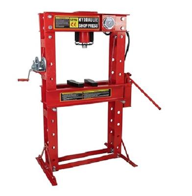 China Vehicle Repair Tool 40 - 50ton Shop Hydraulic Press With Double Pump And CE Certificate for sale