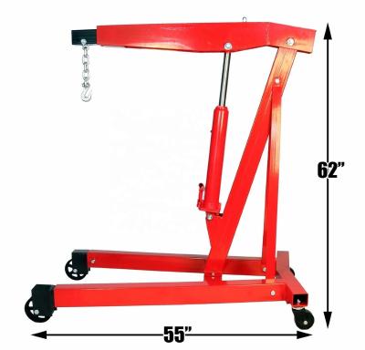 China Other Professional OEM Support 3ton Engine Foldable Crane For Workshop for sale