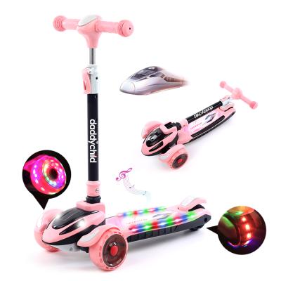 China High Quality Aluminum+PP 3 Wheel Kids Kick Scooter Tricycle Scooter From Chinese Scooter Factory Wholesale for sale