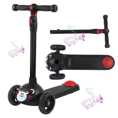 China New design child three wheel scooter for child push kick kids scooter kids 3 wheel scooter for sale