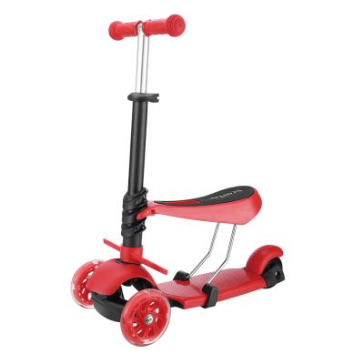 China Kid Cart 3 in 1 Kids Scooter Adjustable Kick Scooter Kids Scooters Colorful Bee With Seat For Sale for sale