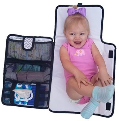 China Water Resistant Portable Diaper Changing Pad Baby Changing Pad With Pocket Smart Baby Changing Station for sale