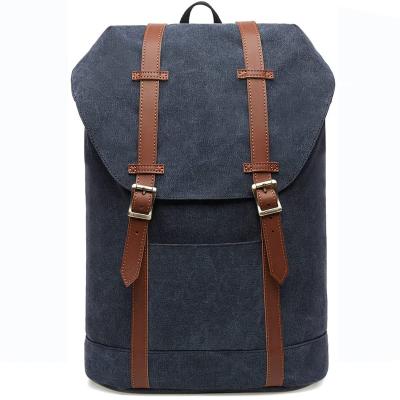 China With Unique Durable Canvas Laptop Backpack USB Design Backpack Laptop Casual Day Pack for sale