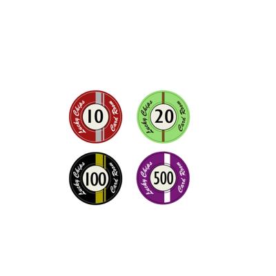 China Casino Grade Ceramic Poker Chips, Promotion Lucky Chips for sale