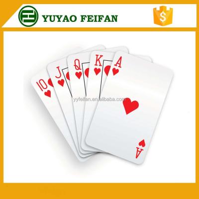 China Custom Printable Poker Playing Cards Paper Playing Cards for sale