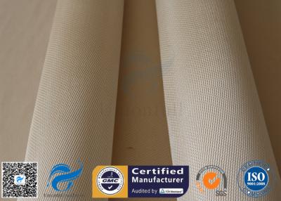 Chine tissu de fibre de verre du tissu 1200℃ de silice d'armure de sergé de croix de 1200g/m2 Brown haut à vendre