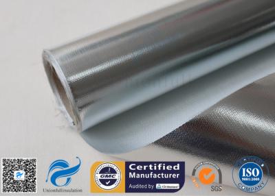 China 0.43mm reflektierendes Aluminiumfolie-Gewebe-Fiberglas 3732 480g/M2 zu verkaufen