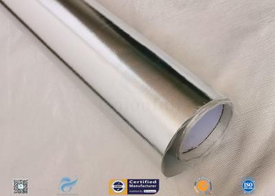 China Lamellierte Hitze des Aluminiumfolie-Fiberglas-Stoff-97% reflektieren brennbares 300℃ nicht zu verkaufen