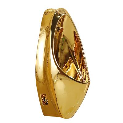 China Good Quality Ceramic Wall Mounted Gold Colored Urinal Sensor Urinal Factory Supply Bulgaria Direct For Male for sale