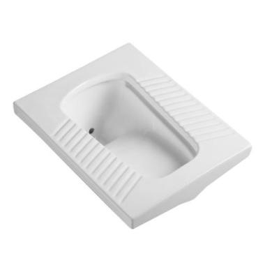 China Japanese Squat Fix Squat Toilet Wc Pan One Piece Squat Toilet Height Ceramic Damper 638s Type Sans Type Japanese Toilet Pan for sale